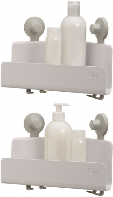 Zestaw organizerów do łazienki Joseph Joseph EasyStore 2 szt (5028420002898) - obraz 2