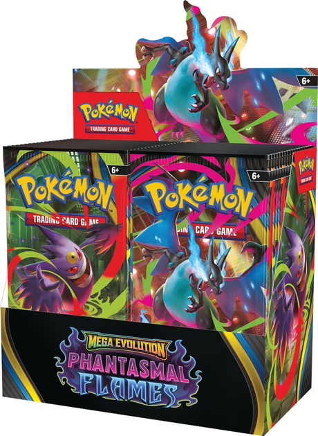 Набір Pokémon TCG: Mega Evolution - Phantasmal Flames - Booster Display 36 шт (196214126091) - зображення 3