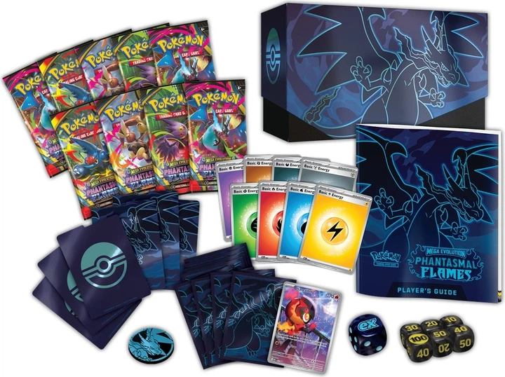 Дополнение Pokémon TCG: Mega Evolution - Phantasmal Flames - Elite