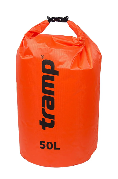 Гермомешок Tramp PVC Diamond Rip-Stop оранжевый 50л (UTRA-208-orange) (TRA-208-orange) - Фото 1 Гермомешок Tramp PVC Diamond Rip-Stop оранжевый 50л (UTRA-208-orange) (TRA-208-orange) - изображение 1
