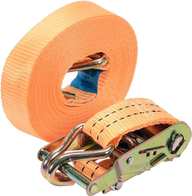 Pas do mocowania bagażu z napinaczem Vorel 82404 siła naciągu 1000/2000 daN 8 m x 38 mm (5906083041846) - obraz 1