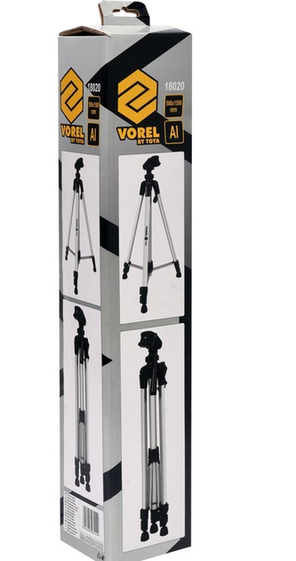 Statyw aluminiowy Vorel 18020 0.5-1.5 m (5906083061240) - obraz 5