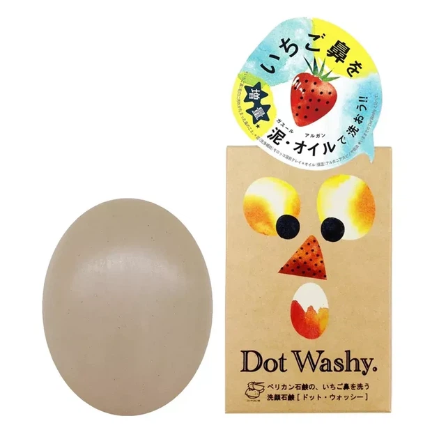 PELICAN Dot Washy мило для обличчя з фруктовими кислотами та глиною, 75 гр - зображення 2
