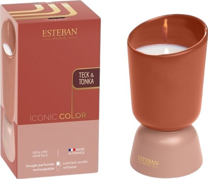 Свічка Esteban Iconic Color Teck&Tonka 220 г (3660963107498) - зображення 2
