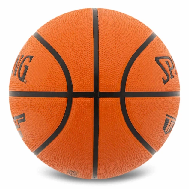 Мяч баскетбольный резиновый Spalding TF Tarmac Grip 85102YREV1 размер 7 для зала и улицы (Indoor/Outdoor) - изображение 3