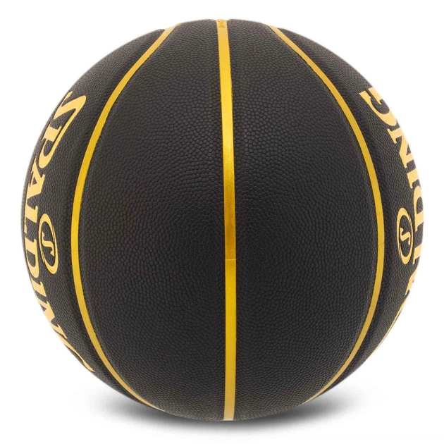 Мяч баскетбольный резиновый черный Spalding Super3 77749Y размер 7 для зала и улицы (Indoor/Outdoor) - Фото 4 Мяч баскетбольный резиновый черный Spalding Super3 77749Y размер 7 для зала и улицы (Indoor/Outdoor) - изображение 4