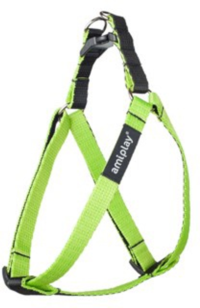 Регульовані шлейки Amiplay Twist Step-in L Зелені (5907563243101) - зображення 1