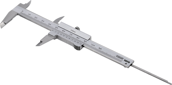 Штангенциркуль механічний Yato YT-71993 100 мм / 0.05 мм (5906083112478) - зображення 3