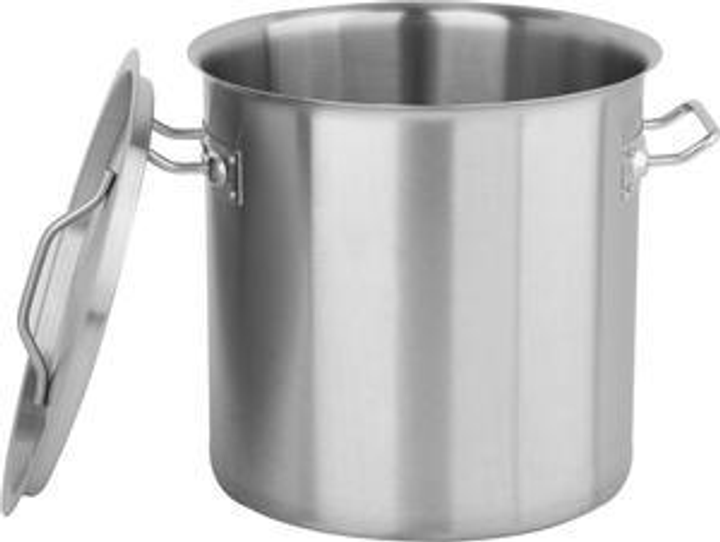 Garnek Yato z pokrywką ze stali nierdzewnej 36 cm 36 l (5906083052194) - obraz 2