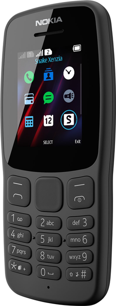Telefon komórkowy Nokia 106 TA-1114 (2018) DualSim 3G Black (6438409024428) (354194109422298) - Outlet - obraz 4