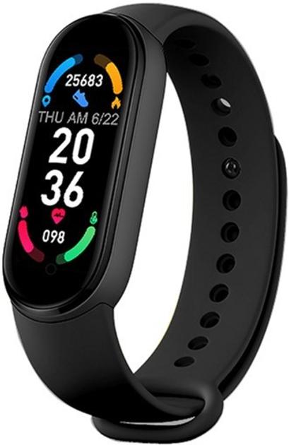Smartband Tracer T-Band VELOX M6 Black (TRAFON47068) (955555912077748) - Outlet - obraz 1