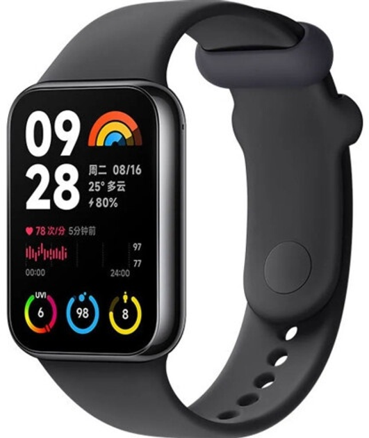 Smartband Xiaomi Smart Band 8 Pro Black (6941812763285) (53488/B6AFMN4U501811) - Outlet - obraz 1