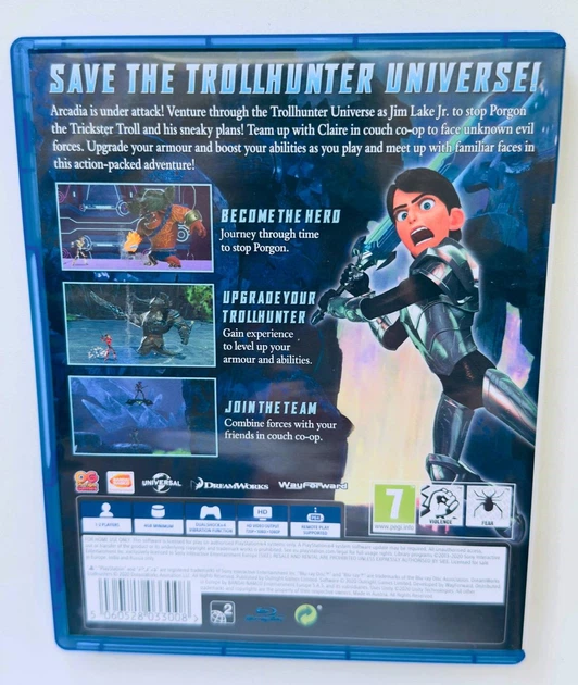 Диск для PlayStation 4 - TrollHunters Defenders Of Arcadia, русские субтитры, Б/У - изображение 3