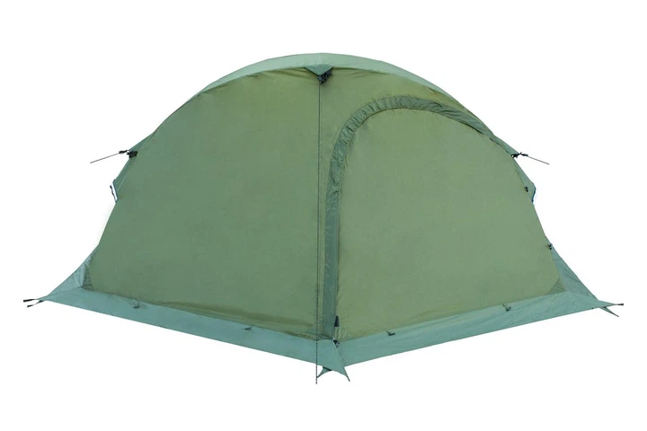 Палатка экпедиционная Tramp Sarma 2 (v2) Зеленая (TRT-030-green) (UTRT-030-green) - изображение 2