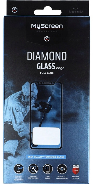 Szklo hartowane MyScreen Diamond Glass Edge do Xiaomi 14T/ 14T Pro (MD9611TG DEFG BLACK) - obraz 1