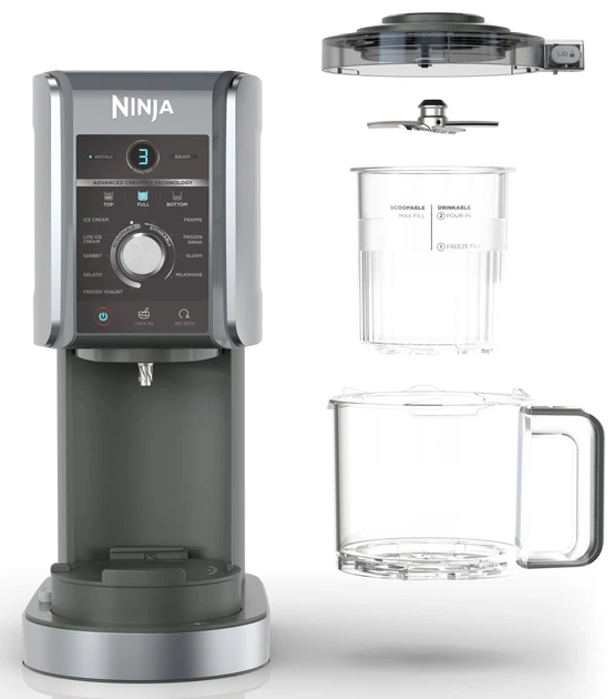 Морозивниця Ninja CREAMi Deluxe 10-in-1 (NC502EU) - зображення 7