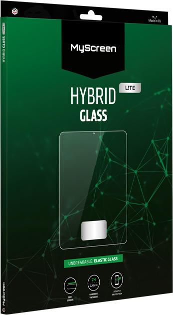 Захисне скло MyScreen HYBRID GLASS Lite для Lenovo Tab M10 Plus 3gen. Black (M7125HGL 10) - зображення 1