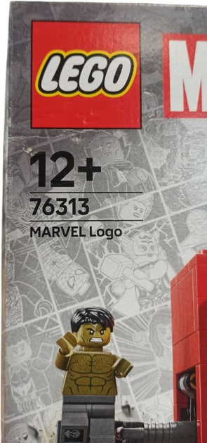 Конструктор LEGO Super Heroes Marvel Логотип і міні фігурки MARVEL 931 елемент (76313) (955555911733572) - Уцінка - зображення 10