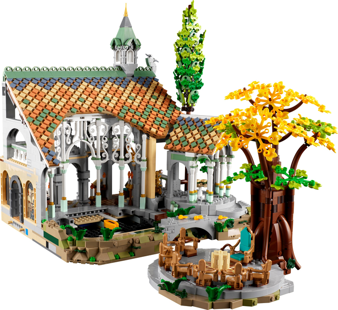 Конструктор LEGO Icons Володар перснів: Рівендел 6167 деталей (10316) (955555911086302) - Уцінка - зображення 6