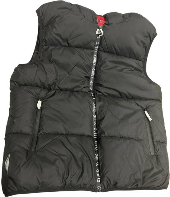Bezrękawnik męski pikowany Guess X3GL04WEPE0-JBLK 3XL Czarny (7622078189024) (955555905208086) - Outlet - obraz 5