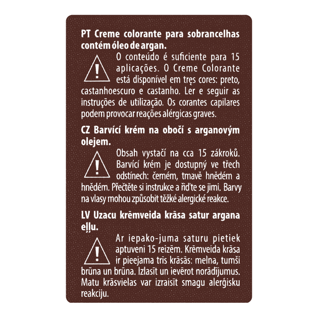 Крем-фарба для брів з олією аргани Delia cosmetics Color Cream без аміаку, 4.0 Коричнева - Фото 5 Крем-фарба для брів з олією аргани Delia cosmetics Color Cream без аміаку, 4.0 Коричнева - зображення 5
