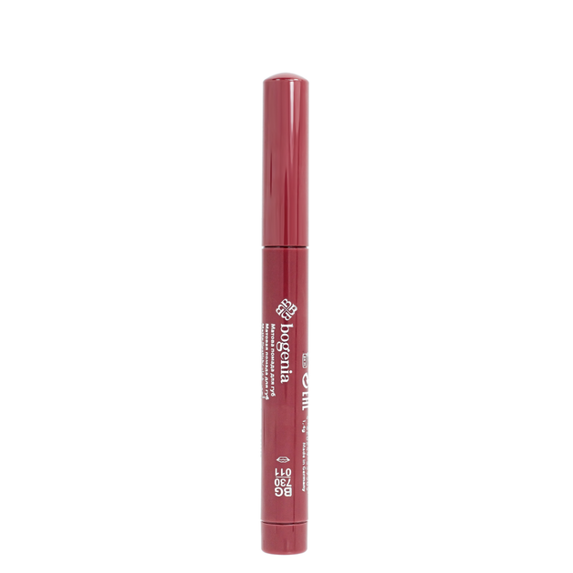 Помада-карандаш для губ водостойкая Bogenia Velvet Waterproof Matte, 011 Dreams - Фото 5 Помада-карандаш для губ водостойкая Bogenia Velvet Waterproof Matte, 011 Dreams - изображение 5