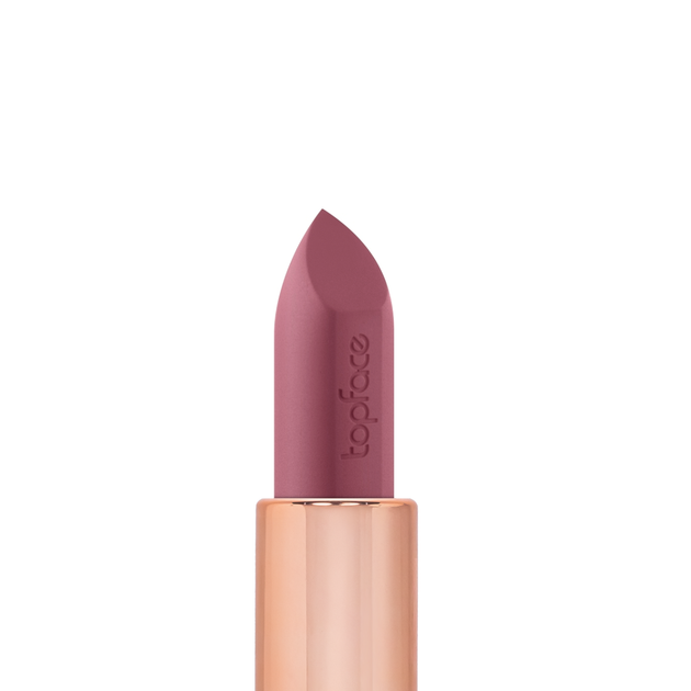 Помада для губ матова TopFace Matte Lipstick Instyle PT155 № 22 Rosewood Темно-нюдова - Фото 2 Помада для губ матова TopFace Matte Lipstick Instyle PT155 № 22 Rosewood Темно-нюдова - зображення 2