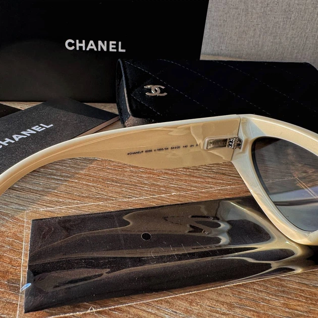 Сонцезахисні окуляри Chanel 6056 коричнева лінза – Стильні