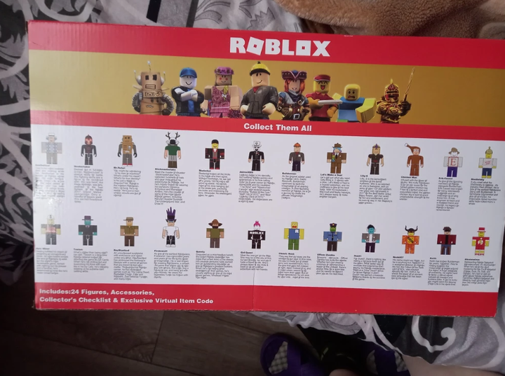 Набір фігурок ігрова Roblox 24 шт. пластик 7 см з коробкою - Фото 6 Набір фігурок ігрова Roblox 24 шт. пластик 7 см з коробкою - зображення 6