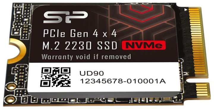 Dysk SSD Silicon Power UD90 500GB M.2 2230 NVMe PCIe 4.0 x4 3D NAND (TLC) (SP500GBP44UD9007) - obraz 3