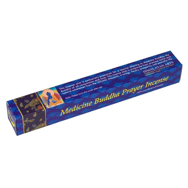 Благовония Тибетские MS-4 Молитва Будде Медицины Medicine Buddha Prayer 20,5х2,8х2,8 см (27922) - Фото 3 Благовония Тибетские MS-4 Молитва Будде Медицины Medicine Buddha Prayer 20,5х2,8х2,8 см (27922) - изображение 3