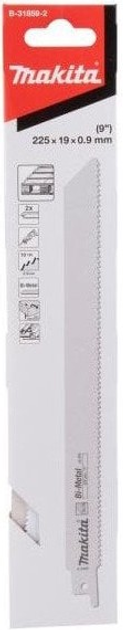 Zestaw brzeszczotów do pił szablastych Makita BIM 228 x 0.9 mm 2 szt (0088381559829) - obraz 2