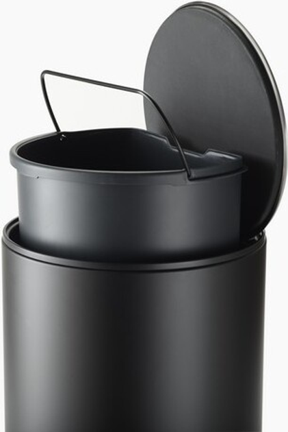 Kosz na śmieci Joseph Joseph Carbon Black Arc 10 l (5028420012675) - obraz 5