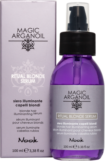 Серум NOOK RITUAL BLONDE для сияния светлых волос 100 мл 7685 - Фото 1 Серум NOOK RITUAL BLONDE для сияния светлых волос 100 мл 7685 - изображение 1