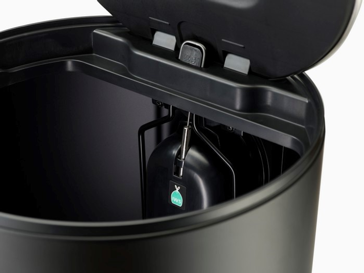Kosz na śmieci Joseph Joseph Carbon Black Arc 30 l (5028420012651) - obraz 7