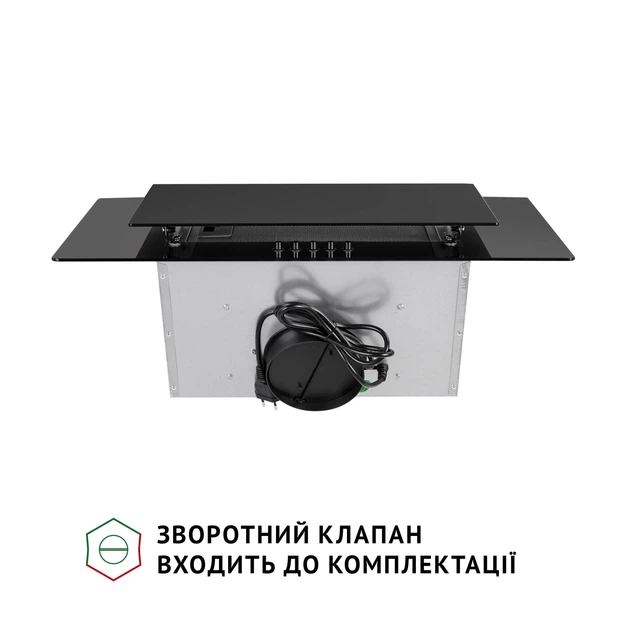 Витяжка декоративна похила PERFELLI DN 6142 BL LED - изображение 8
