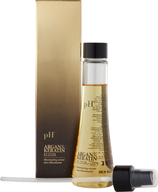 Эликсир для волос pH Argan&Keratin 100 мл 88891 - Фото 1 Эликсир для волос pH Argan&Keratin 100 мл 88891 - изображение 1