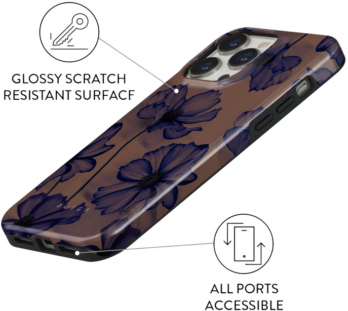 Панель Burga Velvet Night Tough Magsafe Case для Apple iPhone 15 Pro (RB_01_IP15PRO_TH-MAGSAFE) - зображення 3