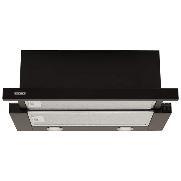 Вытяжка телескопическая Eleyus LOTUS 1200 60 Black - изображение 2