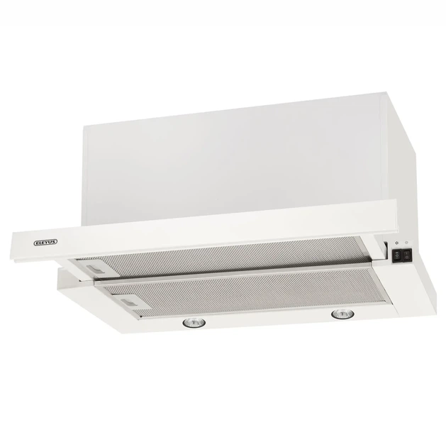 Вытяжка телескопическая Eleyus Breeze 1200 60 White - изображение 2
