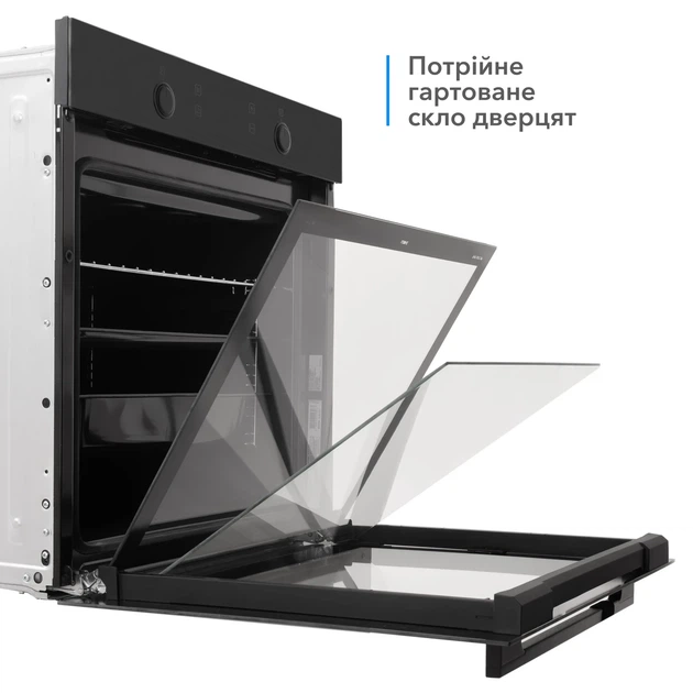 Духовой шкаф электрический Eleyus WANDA 6009 BL STL - Фото 5 Духовой шкаф электрический Eleyus WANDA 6009 BL STL - изображение 5