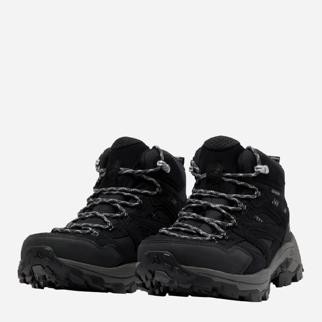 Мужские демисезонные ботинки для треккинга с мембраной Jack Wolfskin Vojo Tour Texapore Mid M A62072-6350 40.5 (7UK) 25.5 см Темно-серые (4064886368872) - Фото 3 Мужские демисезонные ботинки для треккинга с мембраной Jack Wolfskin Vojo Tour Texapore Mid M A62072-6350 40.5 (7UK) 25.5 см Темно-серые (4064886368872) - изображение 3