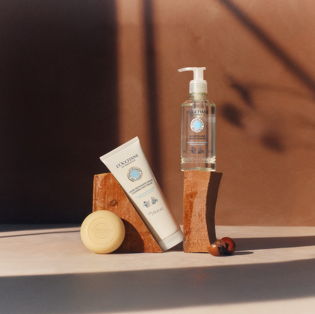 Тверде мило L'Occitane en Provence Shea Butter для очищення обличчя 75 г (3253581765210) - зображення 6