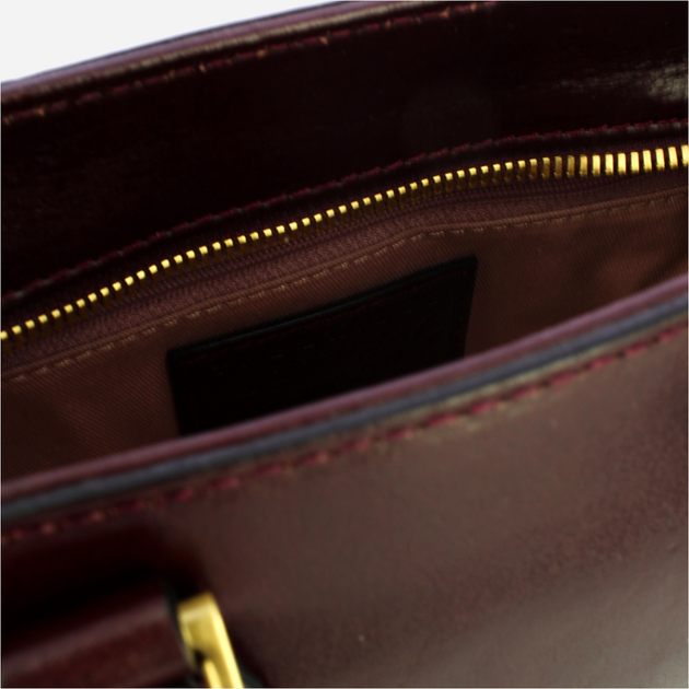 Torebka crossbody damska ze skóry naturalnej mała The Bridge Ida 04100501 YF Bordowa (800070346552) - obraz 5
