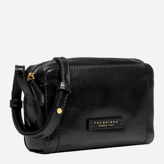 Torebka crossbody damska ze skóry naturalnej mała The Bridge Fiona 04200401 30 Czarna (800070346990) - obraz 2