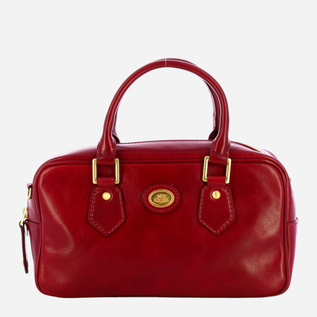 Torebka crossbody damska ze skóry naturalnej The Bridge Stodo 04541501 2E Czerwona (800070346582) - obraz 1