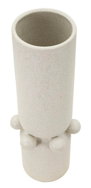 Ваза Mauro Ferretti Bubbles керамічна 15.5 × 41 см (8024609369841) - зображення 3