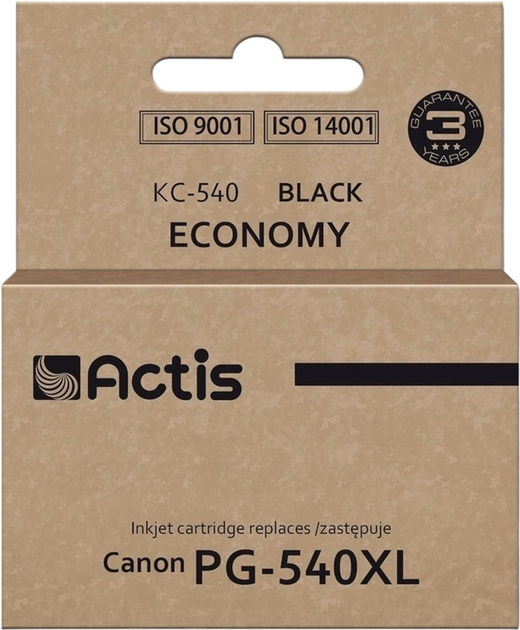 Картридж Actis для Canon PG-540XL Black 22 мл (5901443391142) - зображення 1