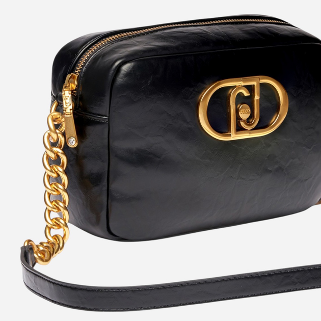 Torebka crossbody damska mała Liu Jo AA5144E0886 22222 Czarna (800070348829) - obraz 4