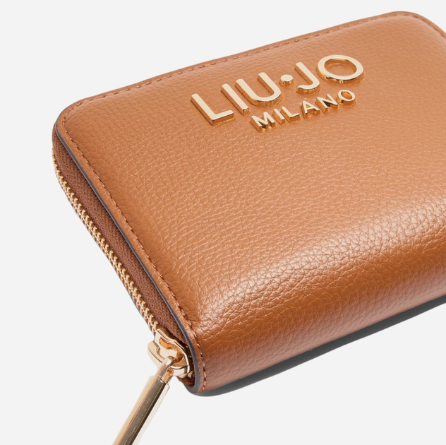 Гаманець жіночий зі штучної шкіри Liu Jo AA5156E0033 X0282 Коричневий (800070348838) - зображення 4